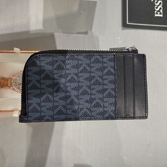 Michael Kors L Zip Mini Wallet Admiral NWT - Picture 15 of 16